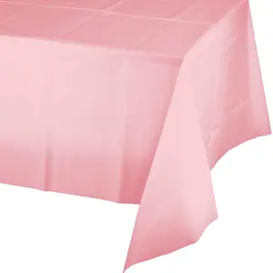 Classic Pink Rectangle Tablecloth