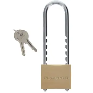 RoadPro RP24LK50 50 mm Padlock with Adjustable Shackle