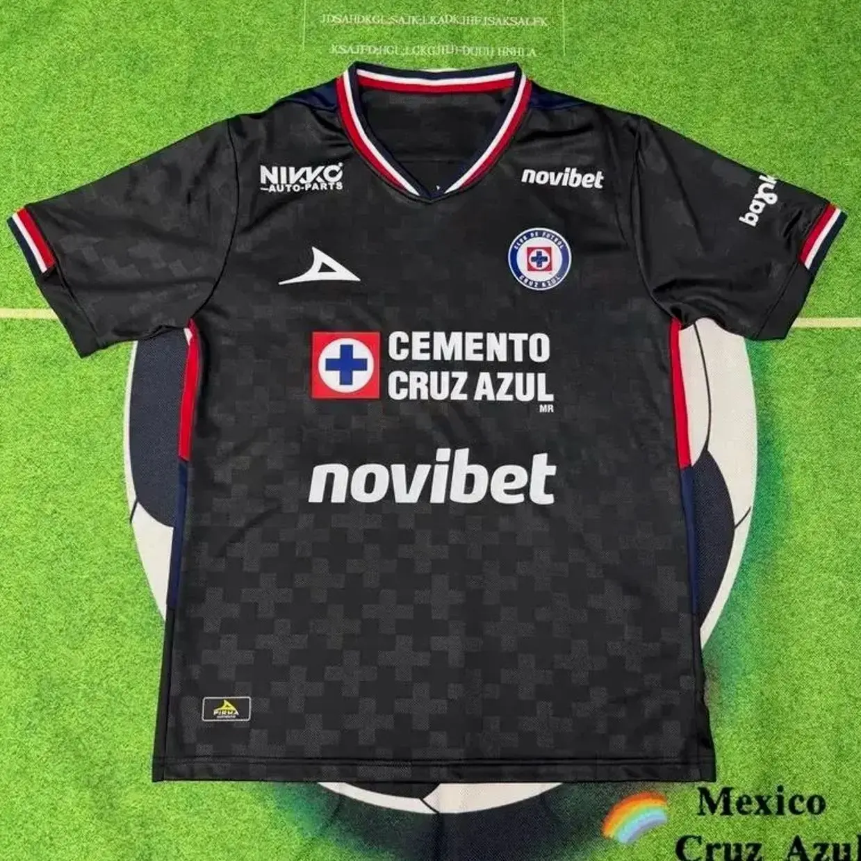 2526 Mexico League Cruz Azul Away Black Sepulveda 9 Short Sleeve Top Jerseys LIGAMX Edition