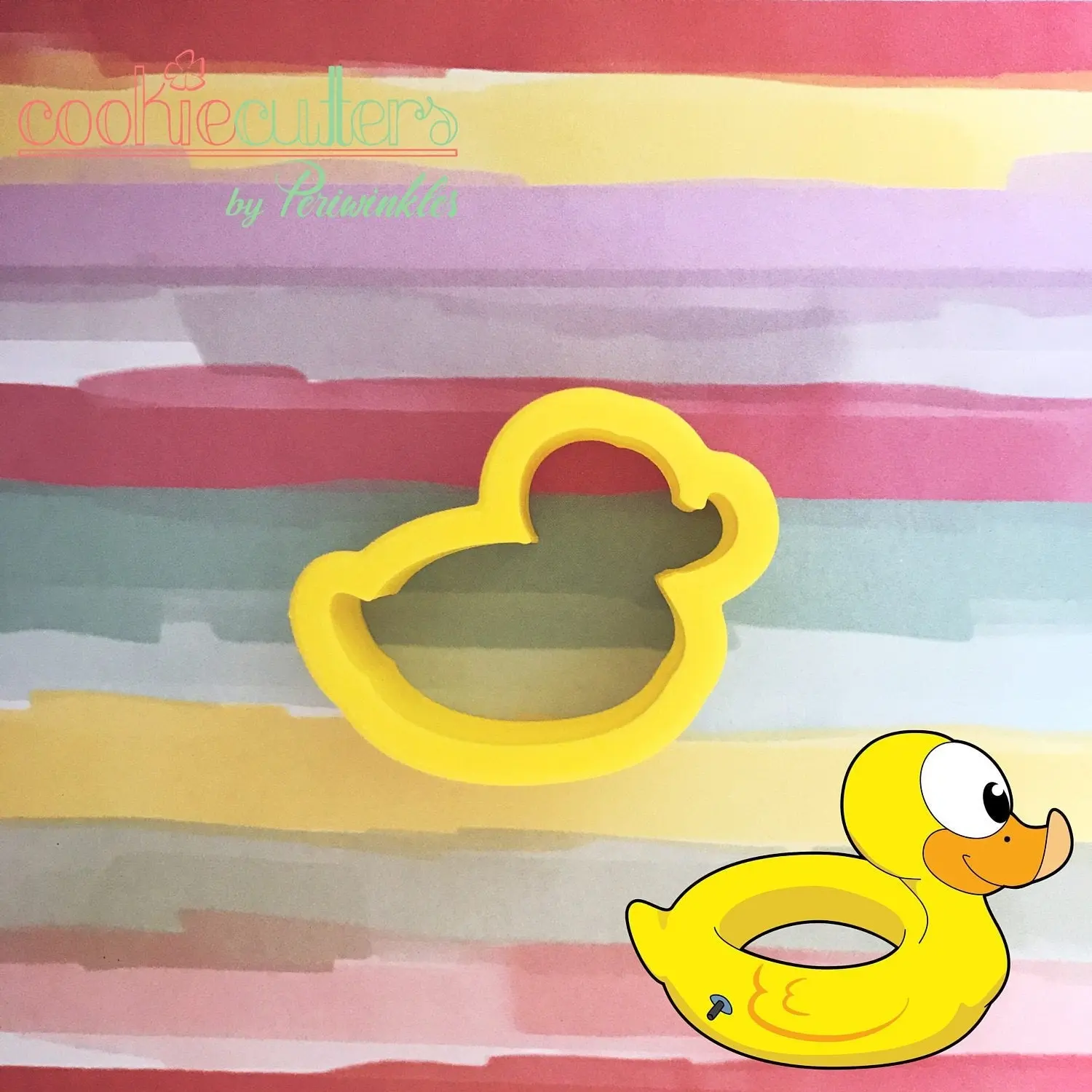 Rubber Duck Float Cookie Cutter