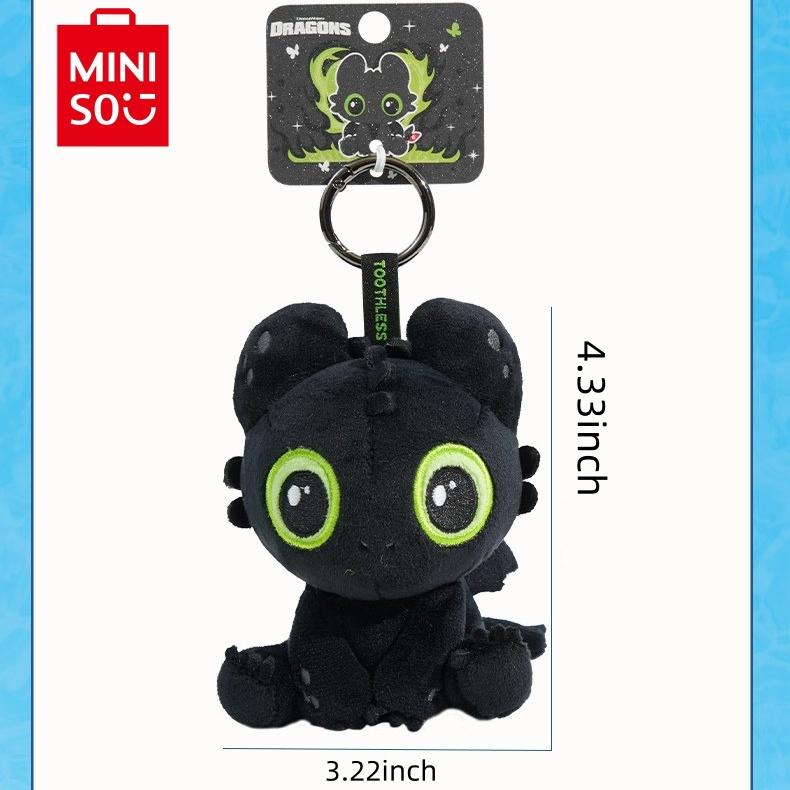 How to Train Your Dragon Toothless Light Fury Plush Keychain Cute Bag Charm Backpack Pendant Collectible Gift#Summervibes, Back To School