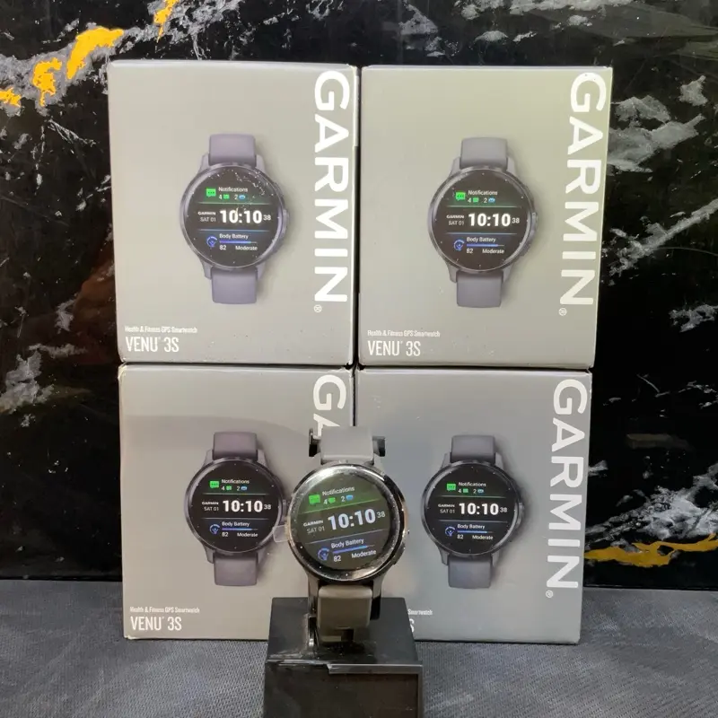 Garmin Venu 3s Fitness GPS Smartwatch slate /Black (41mm) : Smart Watch