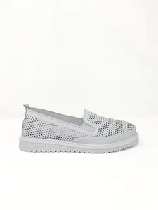 Calla White Women`s Summer Casual Moccasins