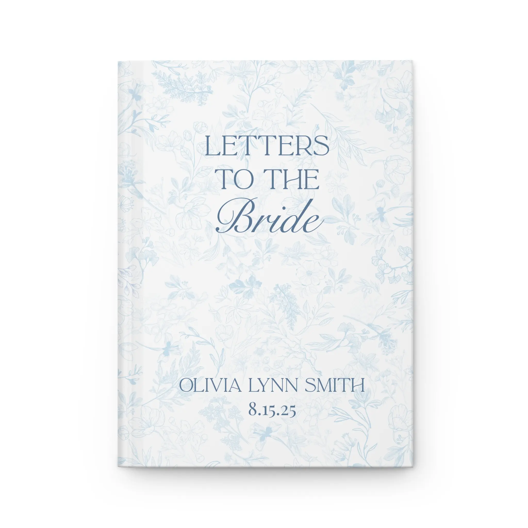 Custom Letters to the Bride Book Bridal Shower Memory Scrapbook Bride-to-Be Gift Personalized Wedding Keepsake Bridal Party Gift to Bride