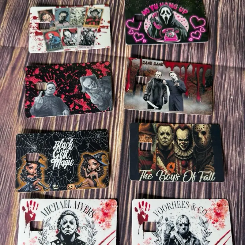 New Halloween credit card skin sticker decals