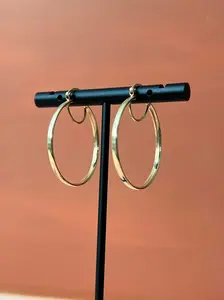 The Thin Hoop Earrings