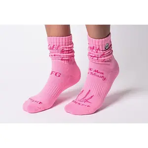 SickFit Slouch Socks- Pink