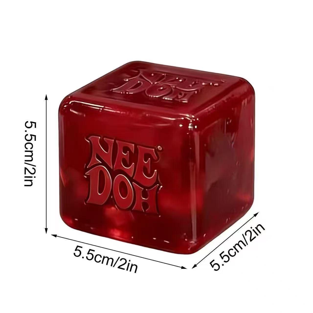NeeDoh Nice Cube Super Solid Squish Toy Viral Relaxation Gift for All Ages