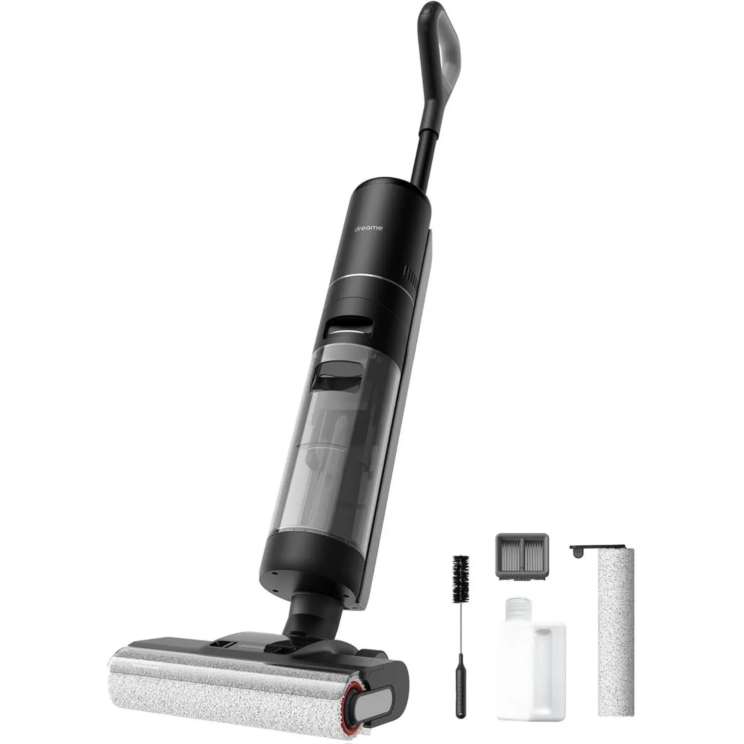 DREAME H12 PRO Wet Dry Vacuum Cleaner, Cordless Vacuum Mop All in One, Smart Floor Cleaner for Hard Floor, One-Step Edge to Edge Cleaning with Hot Air Drying