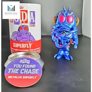 Funko Soda TMNT Mutant Mayhem Superfly Metallic Chase - Never Displayed