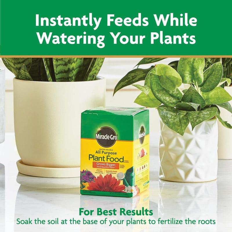 Moisture Control Potting Mix and Water Soluble All Purpose Plant Food