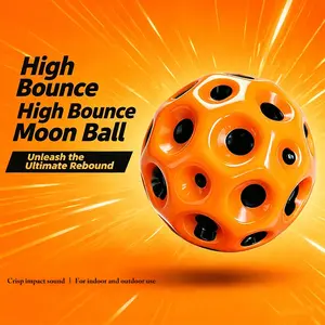 High Elastic Moon Ball, Anti-Gravity Bouncing Ball for Kids & Adults, Stress Relief Squishy Toy, Soft PU Material Indoor Safe Play, 7cm Decompression Ball