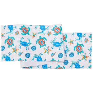 Caraway Coral Table Runner by Valerie