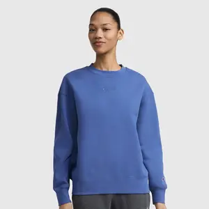 Champion Powerblend Crewneck Sweatshirt, Embroidered Script Logo