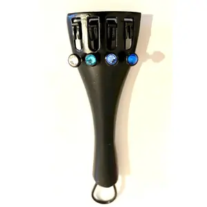 Rozanna's Blue Heaven Crystalline Violin Tailpiece | Blue Crystal Upgrade