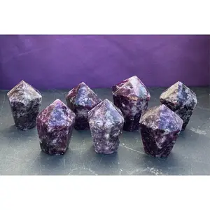 Natural Purple Fluorite point