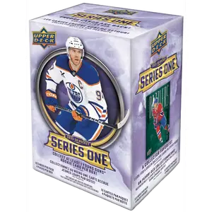 2025-26 Upper Deck Series 1 Hockey Blaster Box (4 Packs) Sport Trading Cards