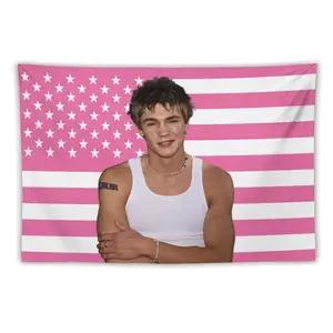 Chad Star Michael Murray Tapestry National Flag Poster Dormitory Tapestry Art Prints Wall Painting Artworks Tapestries Hanging Picture Gift Bedroom Home Decor