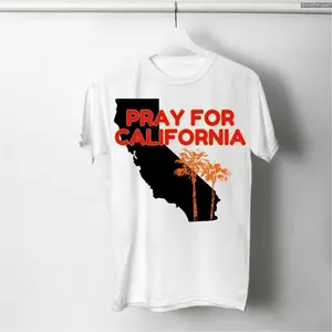 Pray for California shirt, Pray For Los Angeles California, Los Angeles Wildfires, Cali tee Anime Inspired Tee
