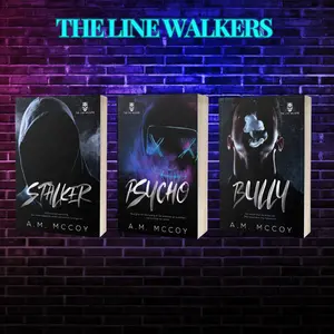 The Line Walkers Bundle - Signed and Quoted Paperbacks of Stalker, Psycho & Bully - Dark Romance Trilogy