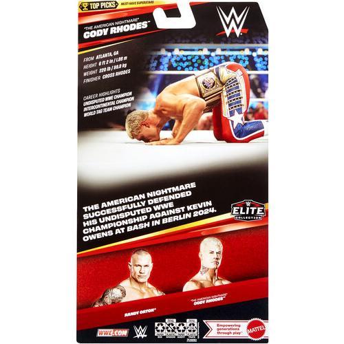 Mattel Collectible - WWE Elite Collection: Top Picks 6" "The American Nightmare" Cody Rhodes Action figurine/statue  [COLLECTIBLES] Action figurine/statue, Collectible