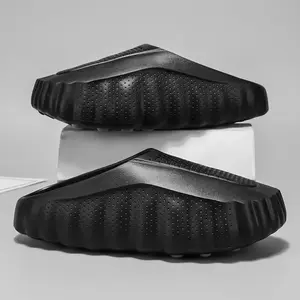 Unisex breathable perforated slides/clogs with thick sole, quick-dry, non-slip EVA—sandals for men and women, suitable for indoor and outdoor use: shower, bathroom, beach, pool, garden