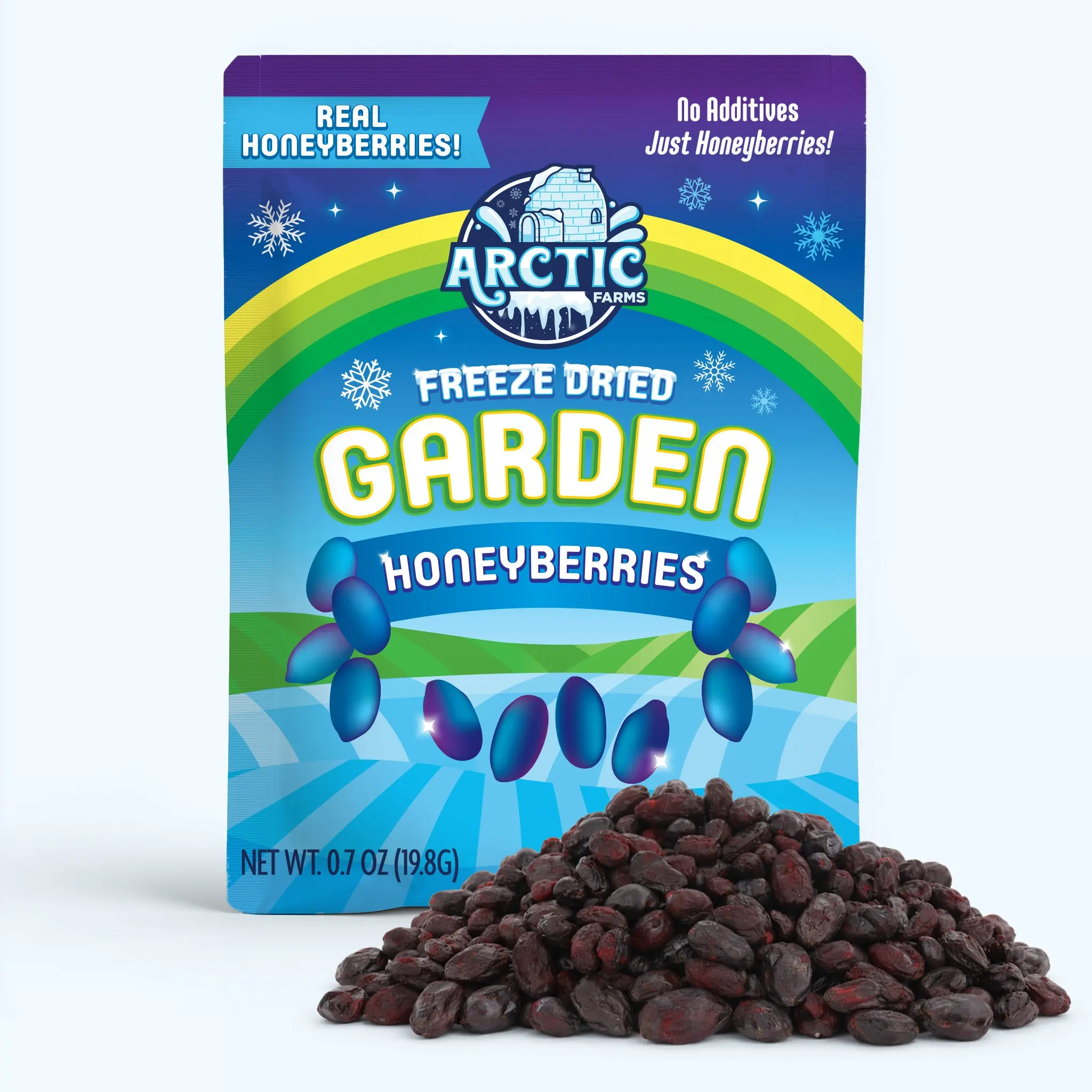 Freeze Dried Organic Honeyberry Freeze Dried Organic Honeyberry
