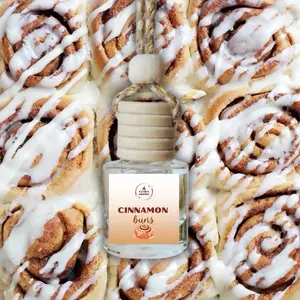 Cinnamon Buns Hanging Car Diffuser - Car Air Freshener