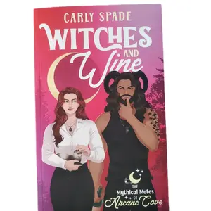 Witches and Wine Signed Monster Romance Paperback + 5x7 Art Print & Swag + Fantasy Romance + Cozy Romantasy
