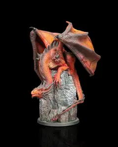Draconic Cataclysm – Scorch – Enemy | Dragon Boss Monster | Fire Elemental | DND Mini | Fantasy RPG Creature