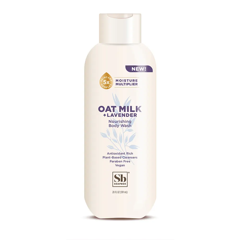 Oat Milk + Lavender Nourishing Body Wash - 20oz