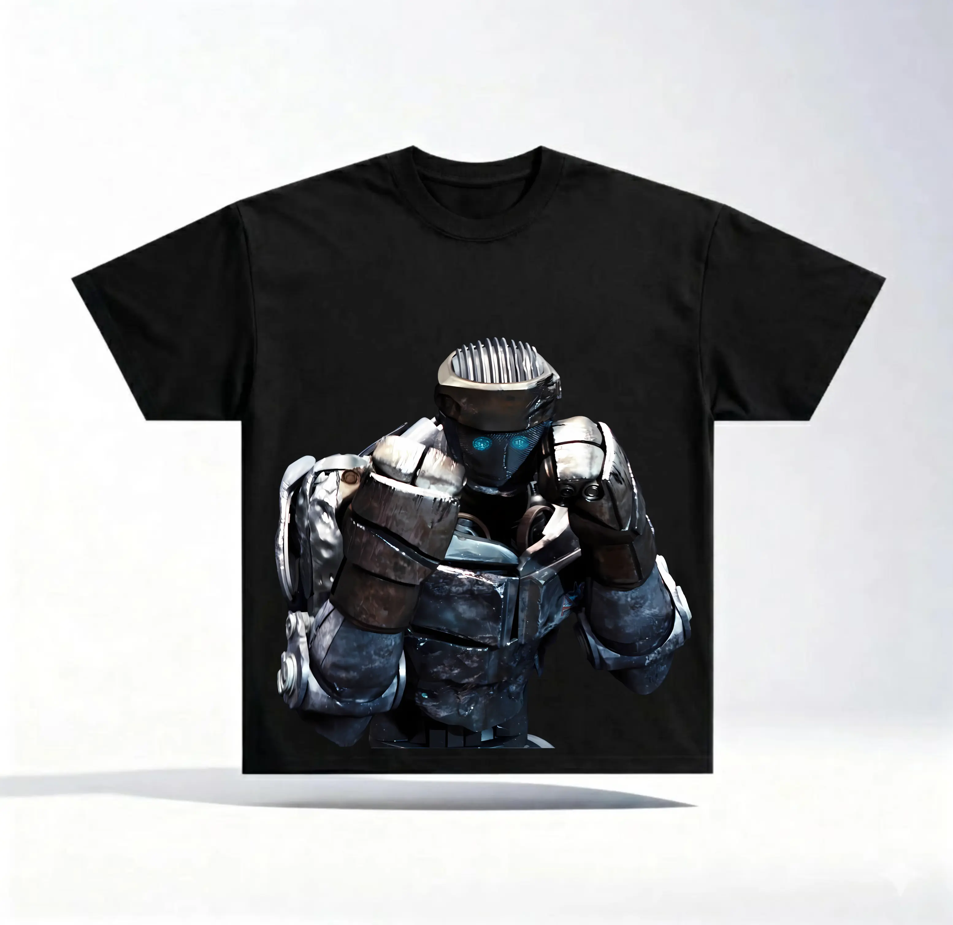 "The People's Champion" Atom Robot Graphic Tee | Real Steel Movie Streetwear Shirt