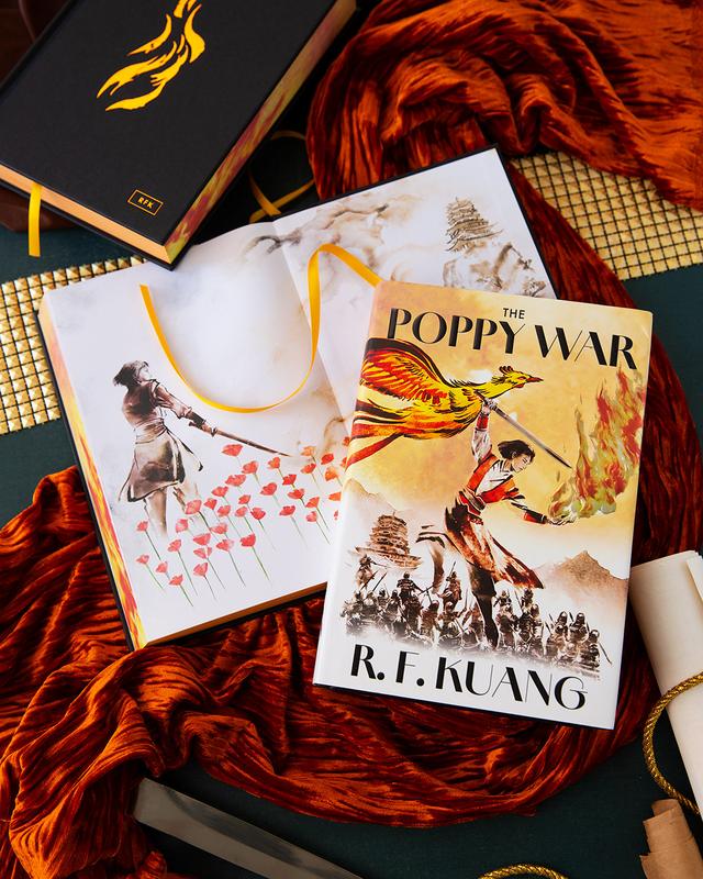 The Poppy War Collector's Edition: A Novel by R. F. Kuang||JungShan [Hardback Book]