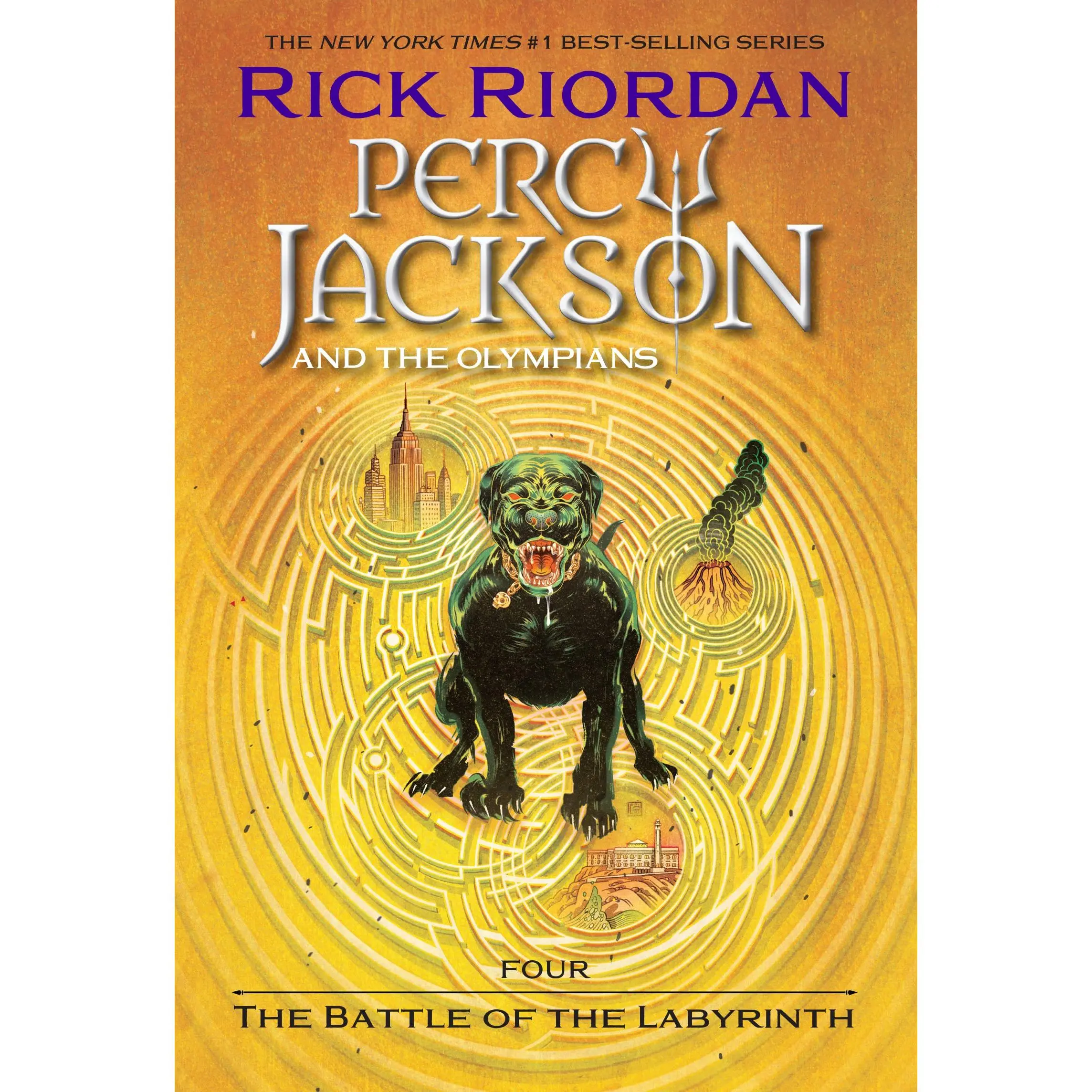 Percy Jackson and the Olympians, Book Four: The Battle of the Labyrinth -- Rick Riordan - Paperback