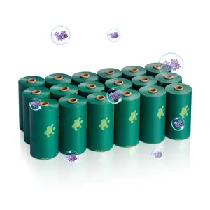 SummerWinsVEVOR Dog Poop Bags, 270 Counts 13x 9 in, Sturdy Thick Pet Waste Bags, Biodegradable HDPE Waste Bag Refill Rolls, Lavender Scented, Leak-Proof Trash Bag for Doggie Cat Pet, Dispenser Not Includeddealsforyoudays
