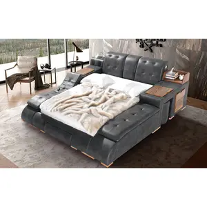 Maysun All in One Smart Bed With Massage Lounge Chaise