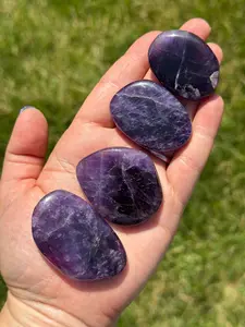Amethyst Slab - Polished Amethyst Crystal Slice (Zambia)