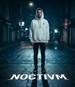“NOCTIVM: Shadows Never Die” - Two Tone Hoodie