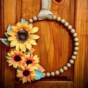 Fall Wreath, Fall Wreath for Front Door Outside, Fall Decor, , Wreaths for Front Door, Fall Wreaths 2023, Sunflower Wreath, Sinflower, Sunflower Decor for Fall, Sunflower Decor, Fall Decor Trends 2023