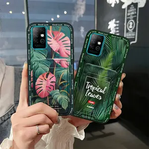 Waterproof Cartoon Phone Case For Infinix X692/Note8 Back Cover Cute Anti-knock Full wrap Shockproof Durable protective Fashion Design Card sleeve Anti-dust TPU Dirt-resistant