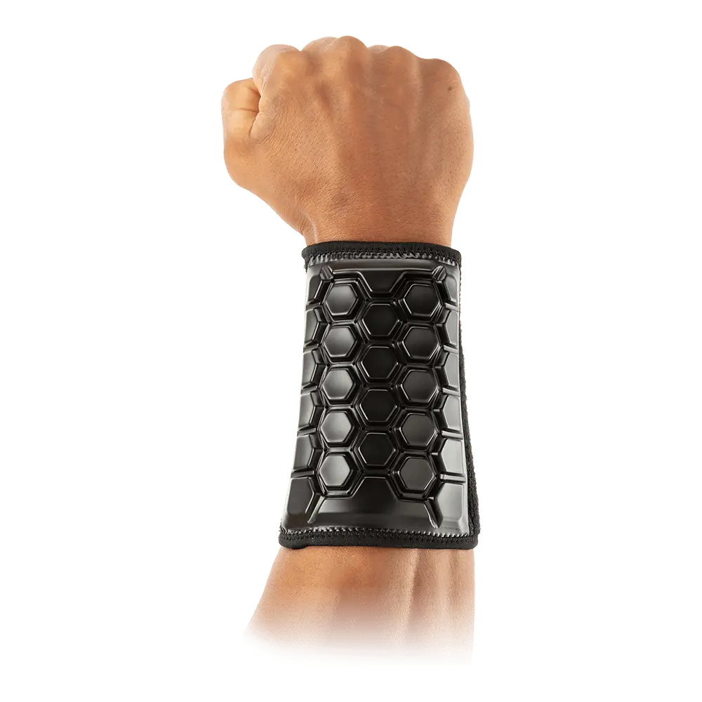 MCDAVID HEX® Wrist Guard, High Impact Sports Support Sleeve for Baseball & Softball Players with 9mm Pads for Comfort & Sweat Management, Guard Sports Sleeves & Support