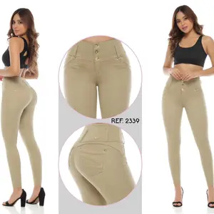 Jeans Colombiano Levantacola 2339