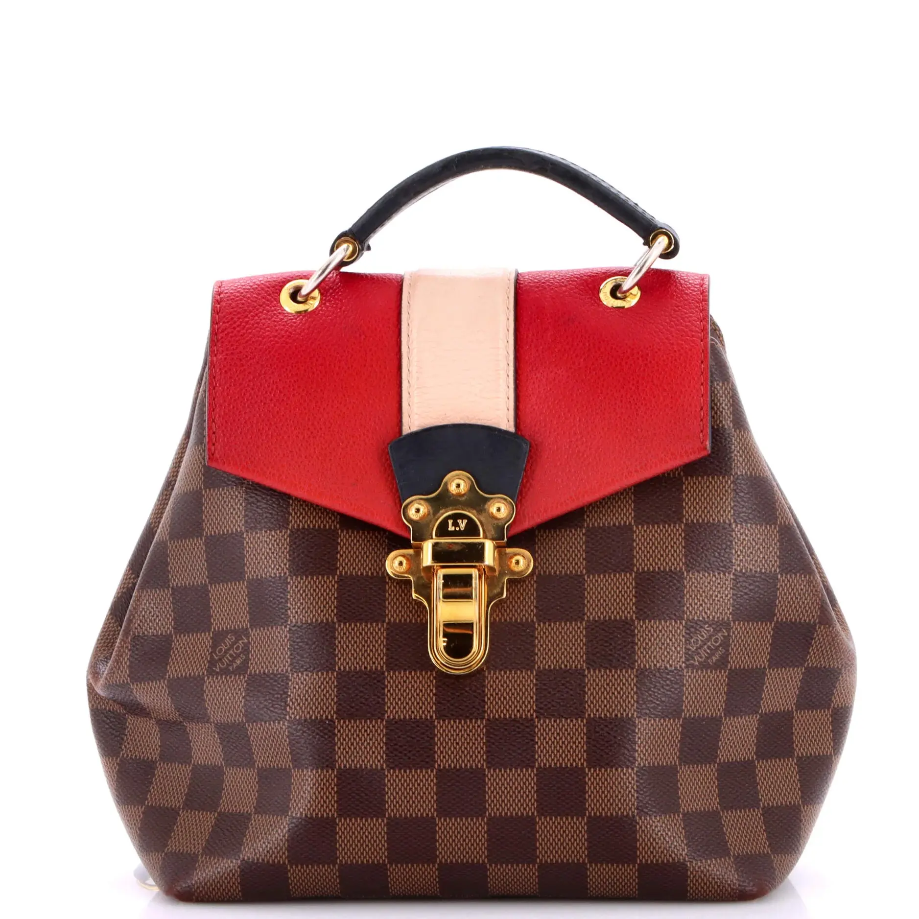Pre-owned Louis Vuitton Material Backpacks by Rebag
