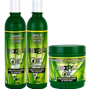 3 Piece Set - Hair Growth Kit – Phytotherapeutic Shampoo, Leave-In & Treatment – Stimulates Growth, Strengthens & Repairs Hair – Natural Plant-Based Formula