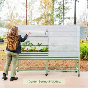 4 in 1 Trellis and Cover System for Elevated Garden Beds