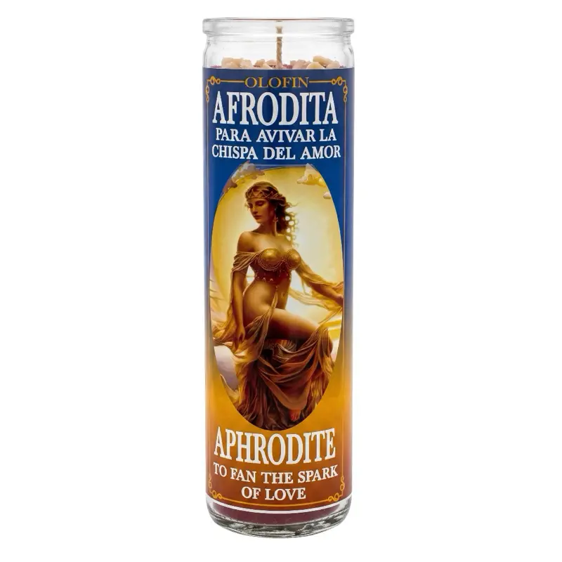 Afrodita (Aphrodite) Prepared Ritual Candle Perfumed