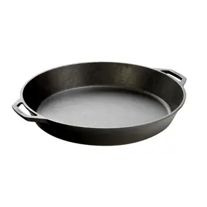 Lodge Cast Iron 17-in Cast iron Skillet Lowes.com
