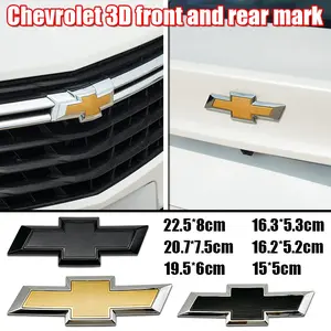 Chevrolet Car Specific 3D Front Rear Emblem, Steering Wheel Decoration Decal, Engine Hood Trunk Badge, Vehicle Exterior Decoration, Fits Chevrolet Lumina/trailblazer, Car Stickers