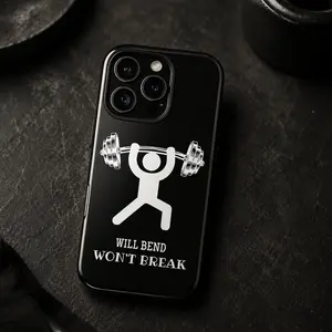 Lift Sweat Repeat Phone Case for iPhone, Gym Workout Fitness Quote Protective Cover, Weightlifting Lover Phone Case