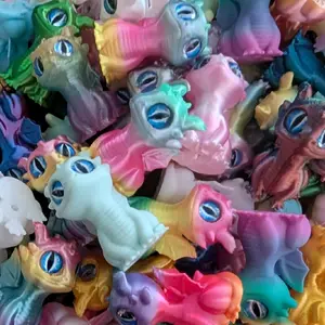 3-D Dragon Focals-Random color choose on LIVE.Large hole fits DIY Pens, Keychains, bracelets or Pendants etc. Many colors to choose from~2 piece packs. Random colors UNLESS bought & chosen on LIVE. Enjoy making creations with these lovely little beauties!